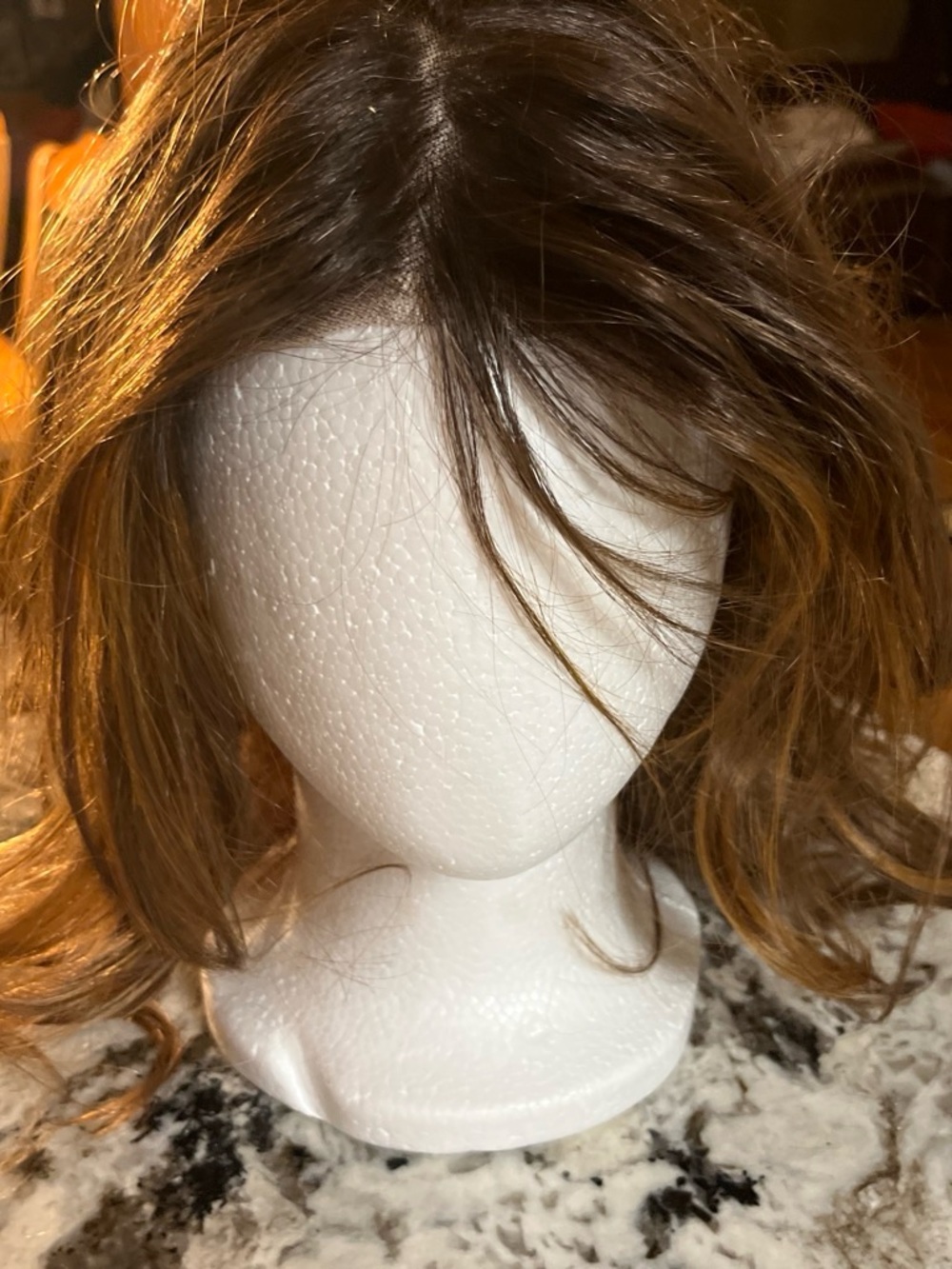 Banana Republic Ombre Brown to Honey Highlights Wig